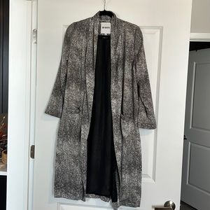 Anthropologie BB Dakota Long Blazer/Kimono